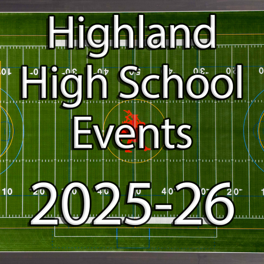 Highland High School Events 2025-26